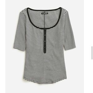 Jcrew ribbed Henley